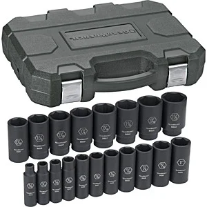 19 Pc. 1/2 Inch Fractional Impact Socket Set KD84934