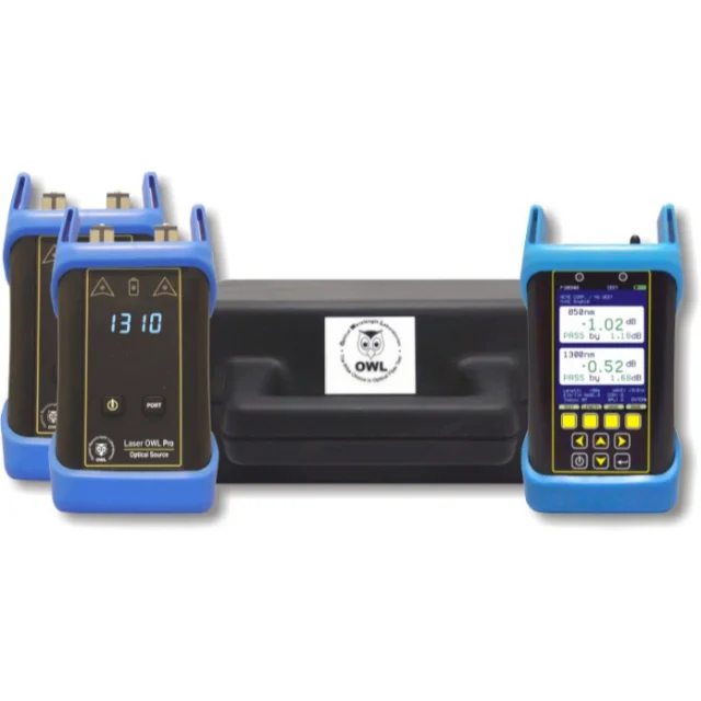 OWL KF7-D83-L35 Fiber OWL 7 Dual OWL/Laser OWL Test Kit, Power Meter