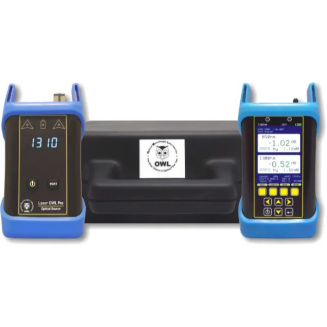 OWL KF7-L3X Fiber OWL 7 1310 Test Kit, +5 to -70 dBm, FP Laser, SC