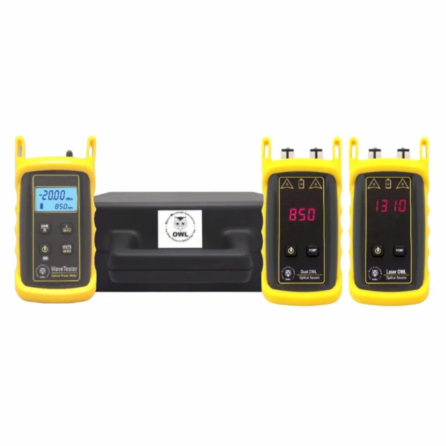OWL KIT-WT-D2SC-L2SC WaveTester, Dual OWL, Laser OWL Test Kit, SC, SC