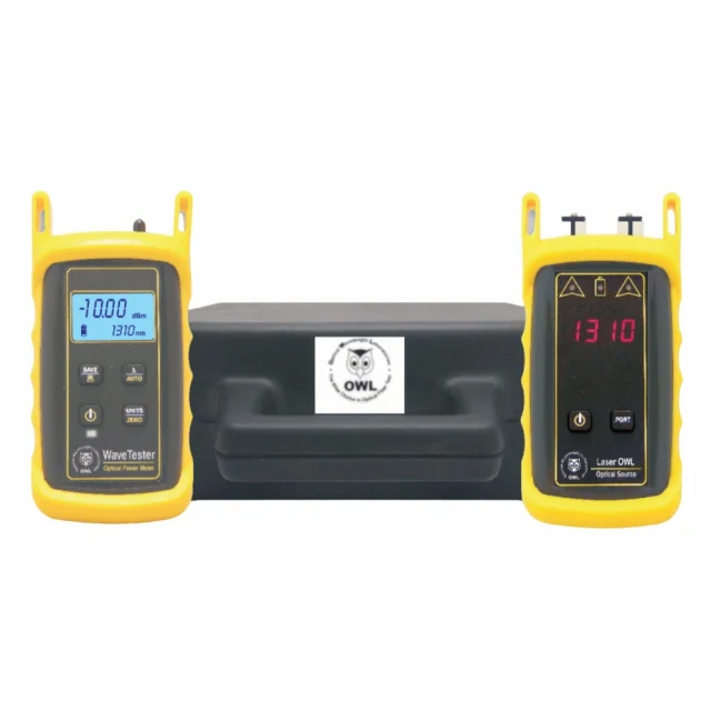OWL KIT-WT-L2ST WaveTester, Laser OWL Test Kit, Connector ST, 0.1 dB