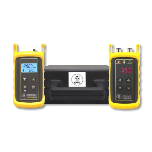 OWL KIT-WT-WS-MDSDSC WaveTester, WaveSource Quad Test Kit, LED, SC