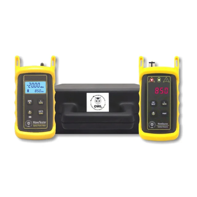 OWL KIT-WT-WS-MDST WaveTester, WaveSource 850/1300 Test Kit, ST