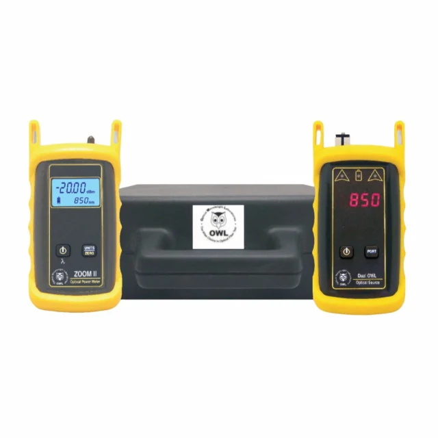 OWL KIT-Z2-D285sc ZOOM 2, Dual OWL 850 Test Kit, Multimode, 0.01 dB