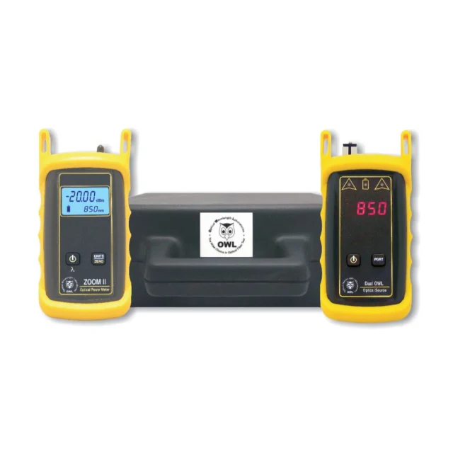 OWL KIT-Z2-D285st ZOOM 2, Dual OWL 850 Test Kit, Backlit LCD, ST