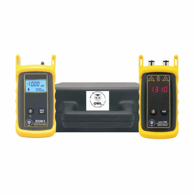 OWL KIT-Z2-L2sc ZOOM 2, Laser OWL Test Kit, Backlit LCD, Singlemode