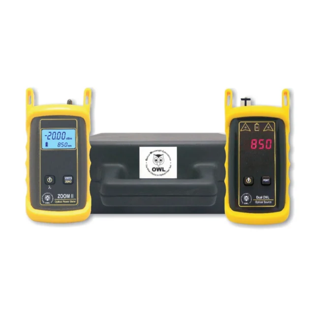 OWL KIT-Z2S-D285st Silicon ZOOM 2, Dual OWL 850 Test Kit, -20 dBm, ST