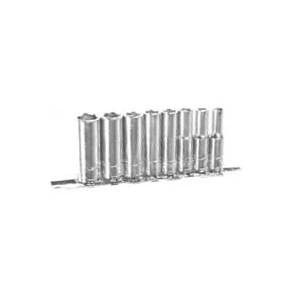 8 Piece 1/4 in Drive SAE Deep Socket Set