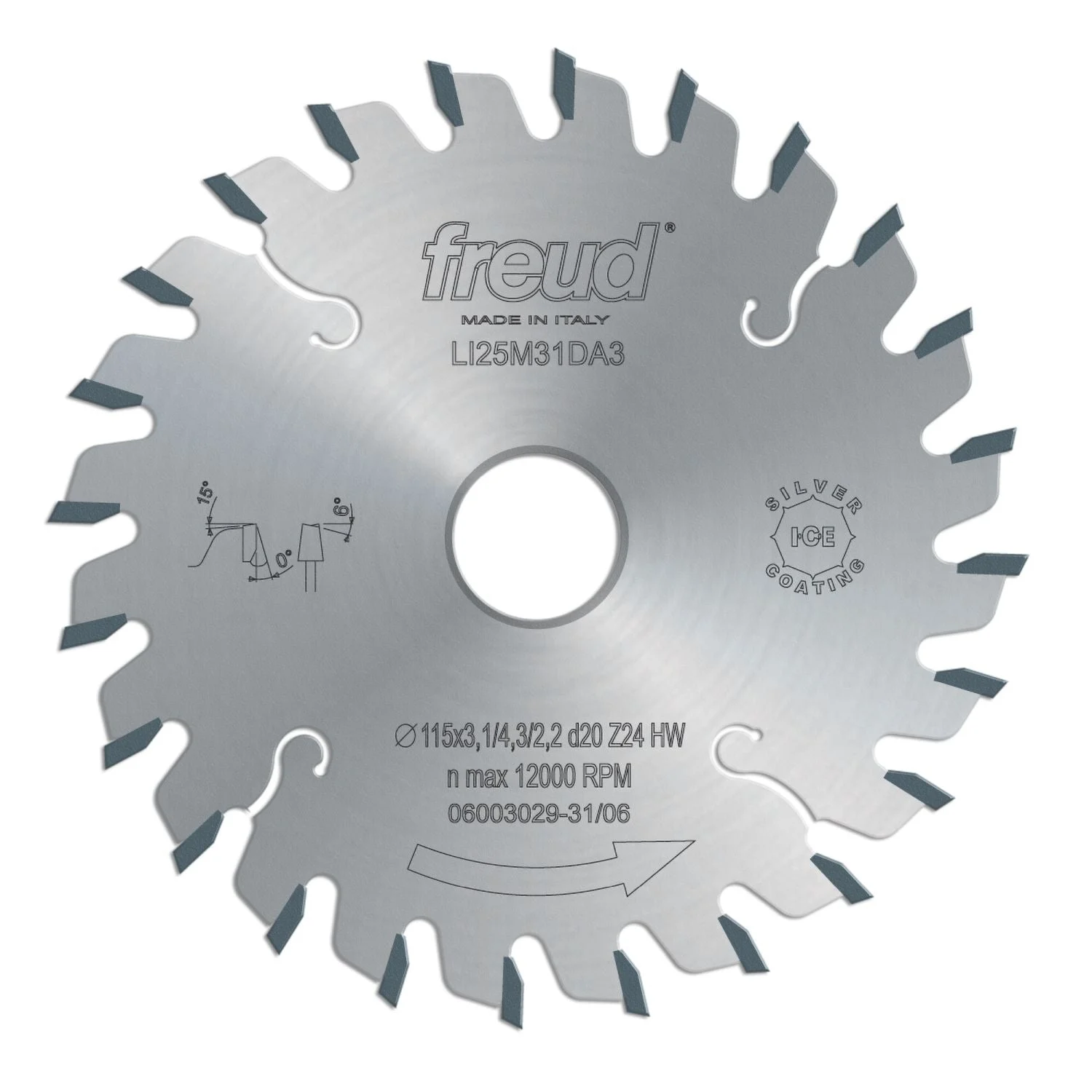 Freud LI25M43LH3 160mm Conical Scoring Saw Blade