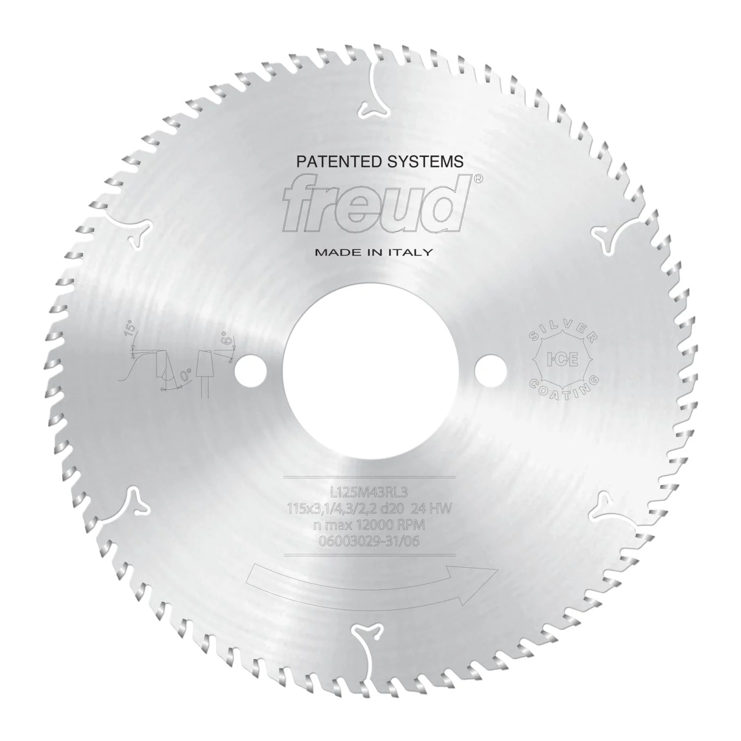 Freud LI25M43RL3 300mm Conical Scoring Saw Blade