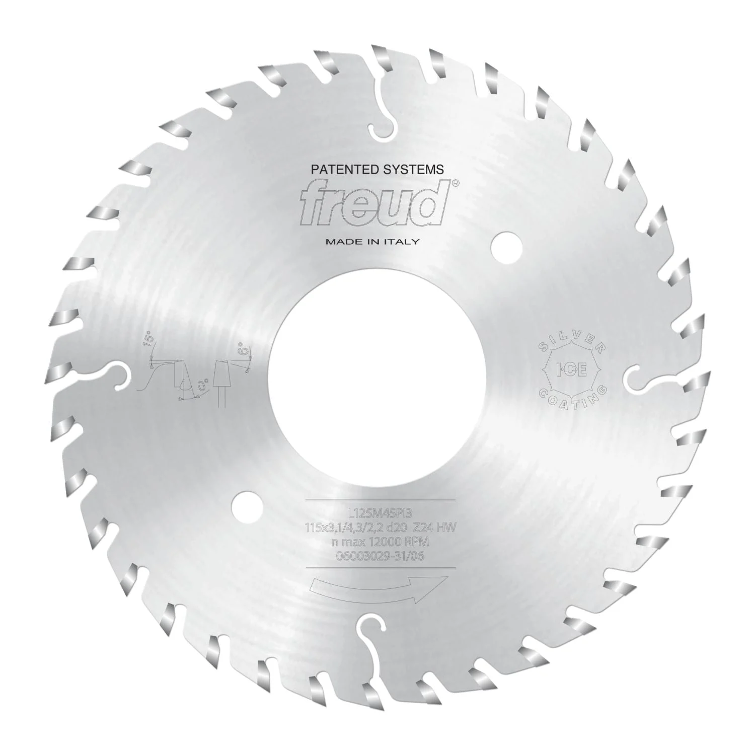 Freud LI25M45PI3 200mm Conical Scoring Saw Blade