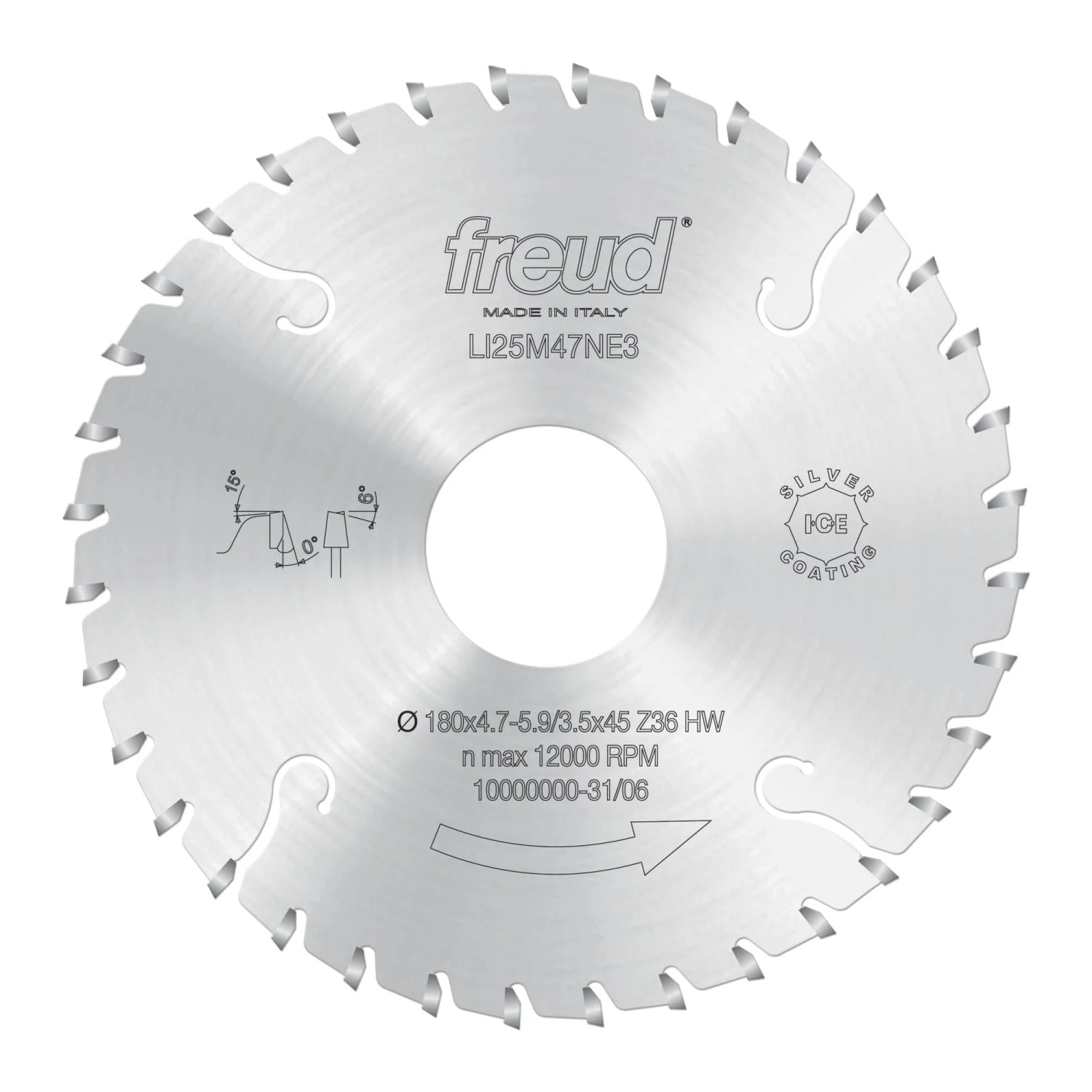 Freud LI25M47NE3 180mm Conical Scoring Saw Blade