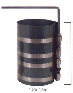 Ring Compressor. Range 7 in to 10 in . Height: 7 in .