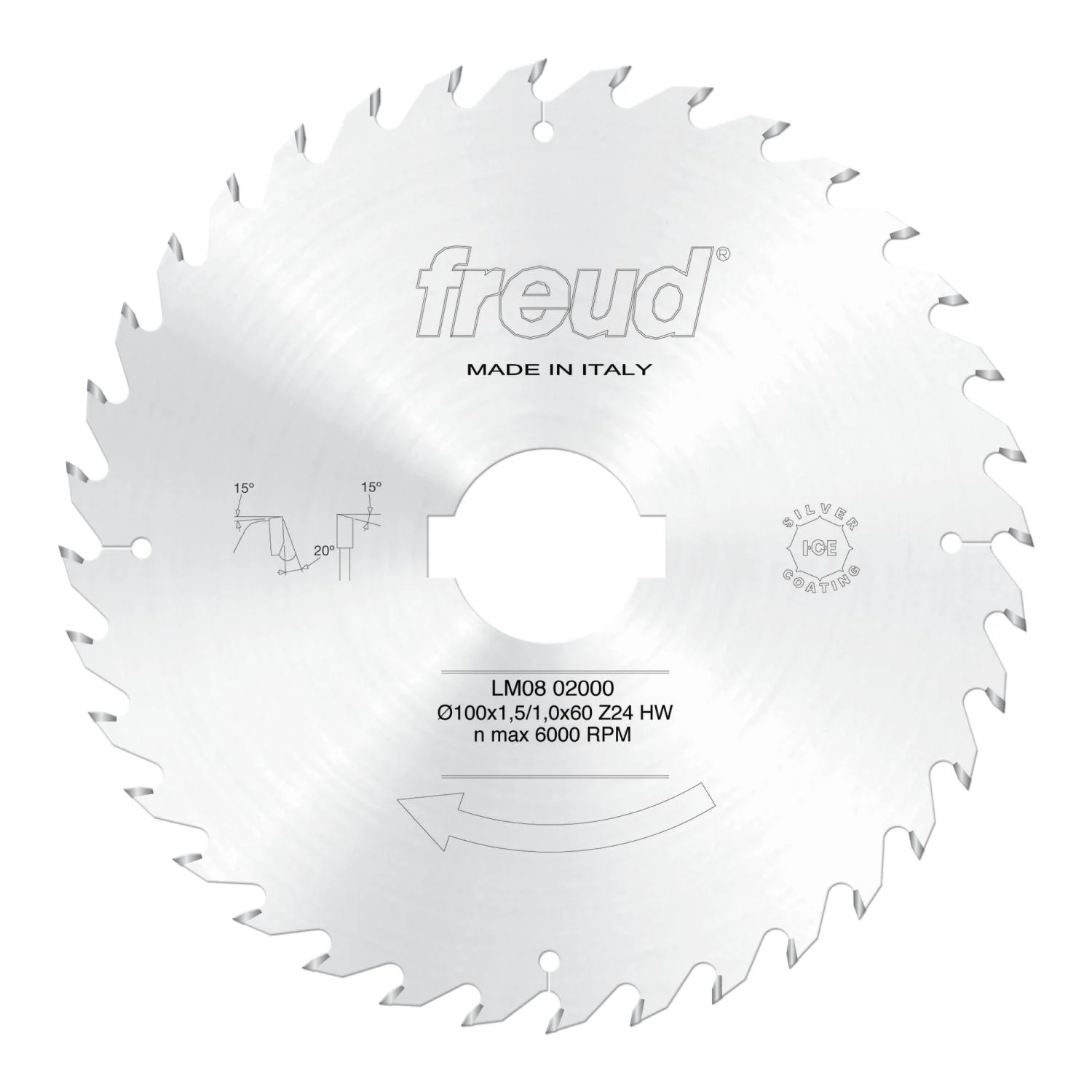 Freud LM0802 180mm Full Kerf Gang Ripping Saw Blade