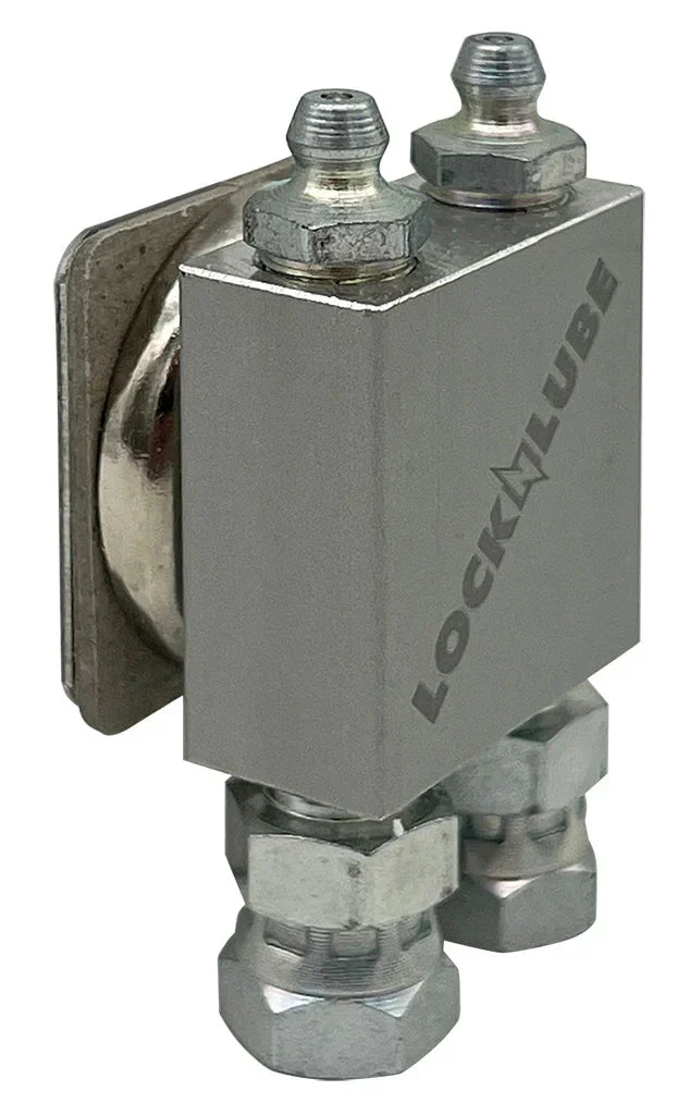 LOCKNLUBE Magnetic Grease Fitting Relocation Block