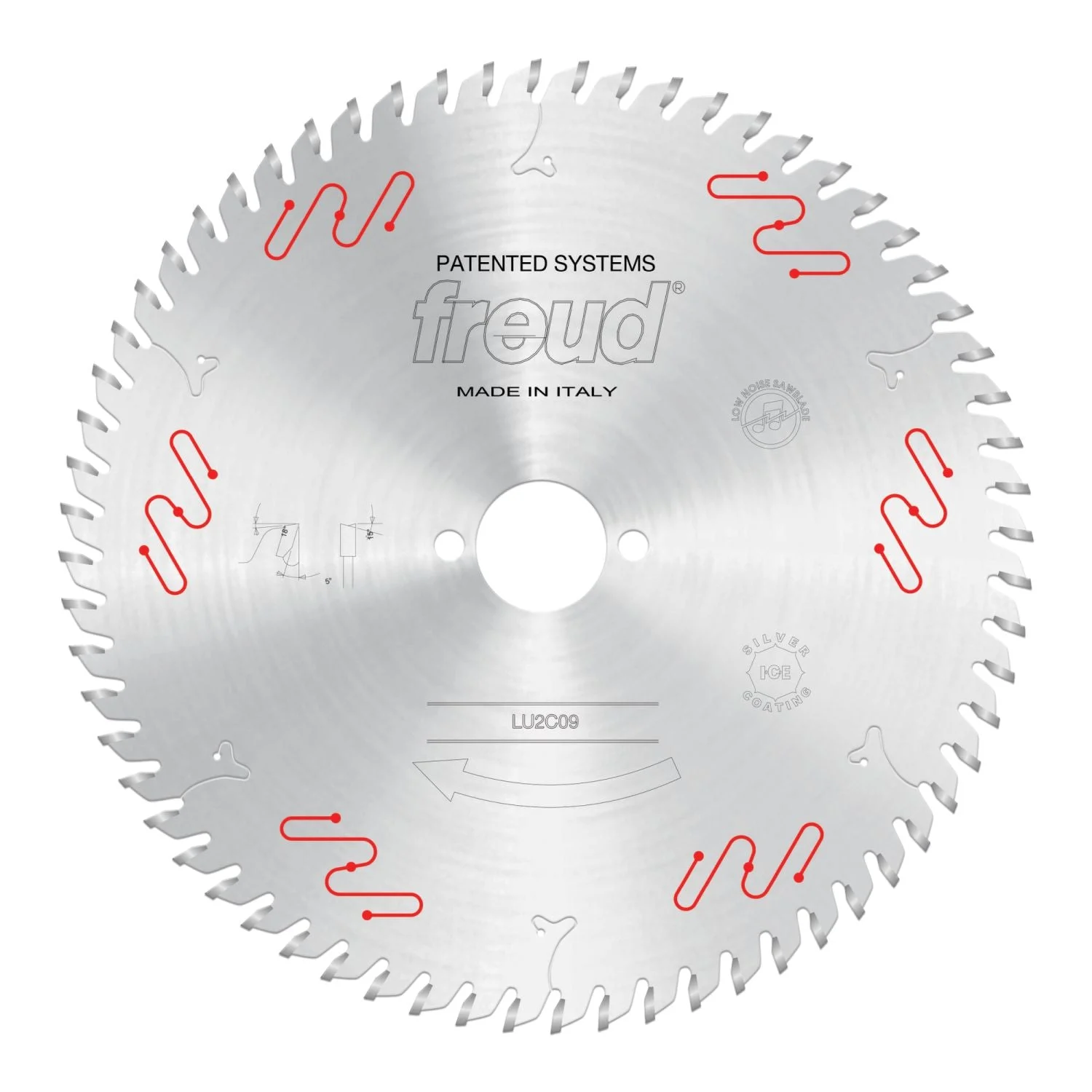 Freud LU2C09 220mm Carbide Tipped Saw Blade for Crosscutting