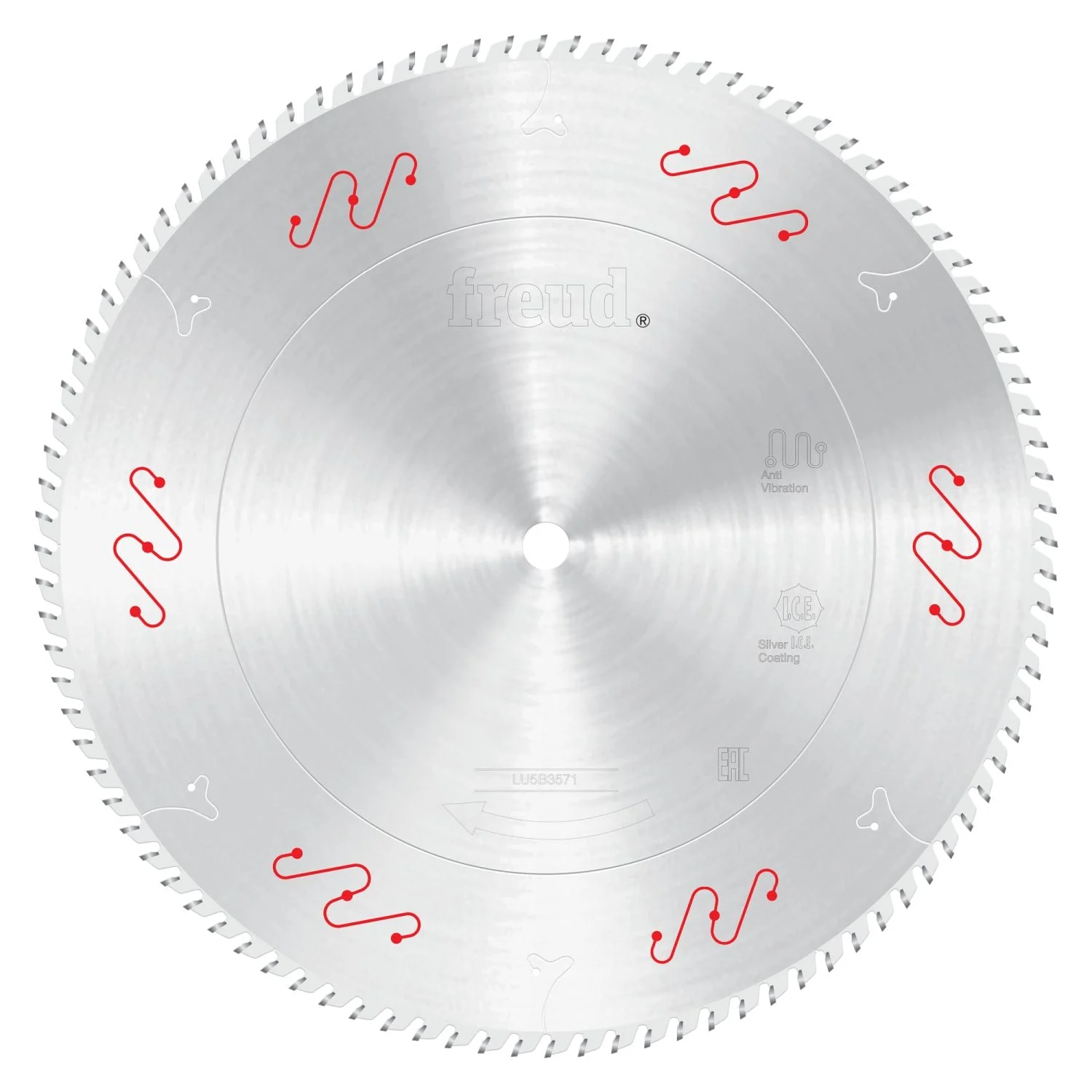 Freud LU5B3571 22 in. Thin to Medium Aluminum & Non Ferrous Blades with Mechanical Clamping