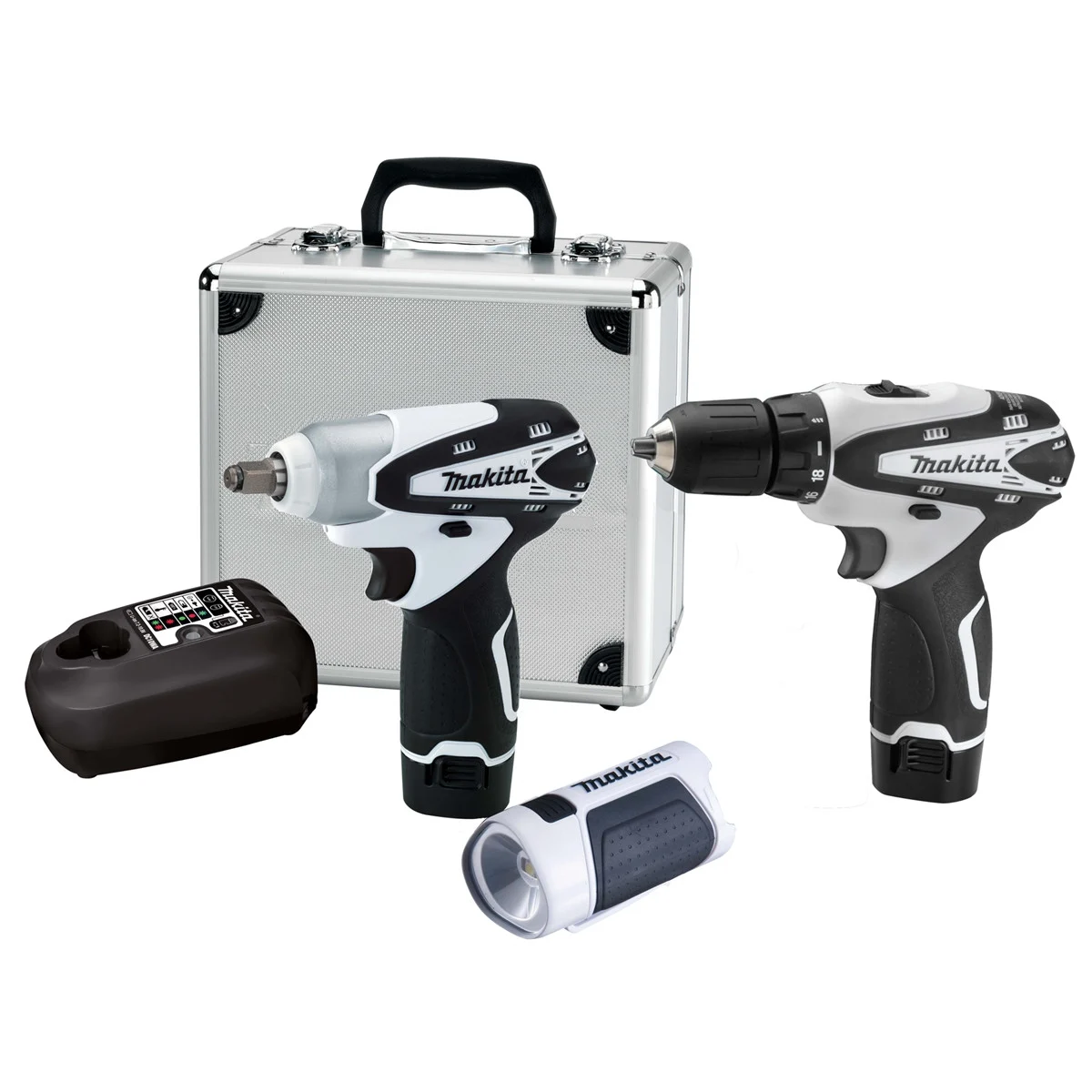 Makita 3 Piece 12V Max Lithium-Ion Auto Combo Kit (Discontinued) See CT411