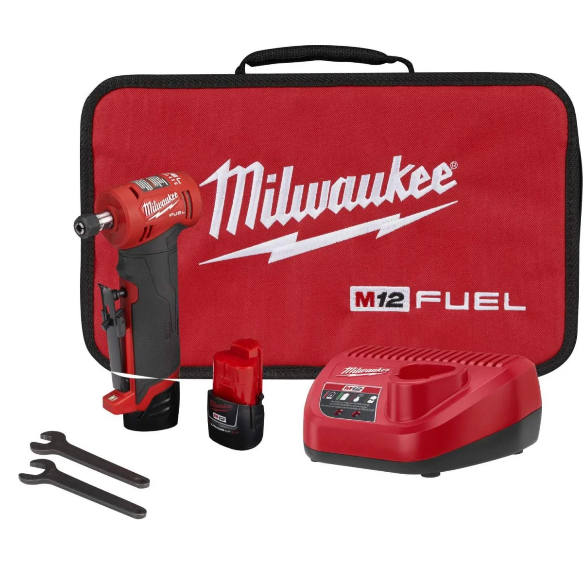 Milwaukee M12? Fuel Right Angle Die Grinder Kit