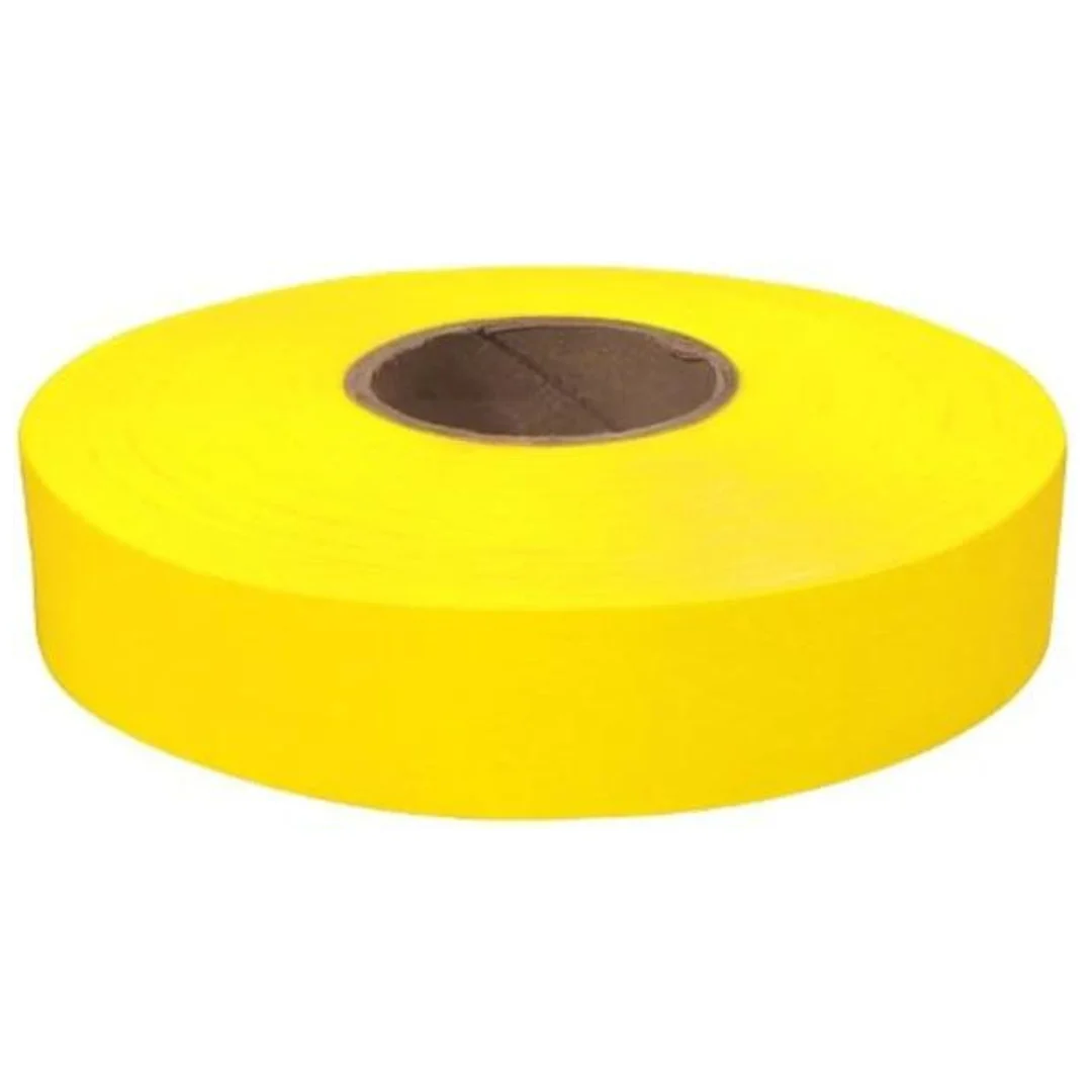 600 ft. x 1 in. Yellow Flagging Tape