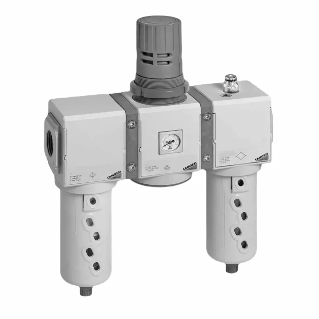 Camozzi MX2-1/2-000002-TF Series MX FRL Assembled Group
