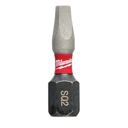 SHOCKWAVE™ Impact Square Recess #2 Insert Bits (Contractor Pack)