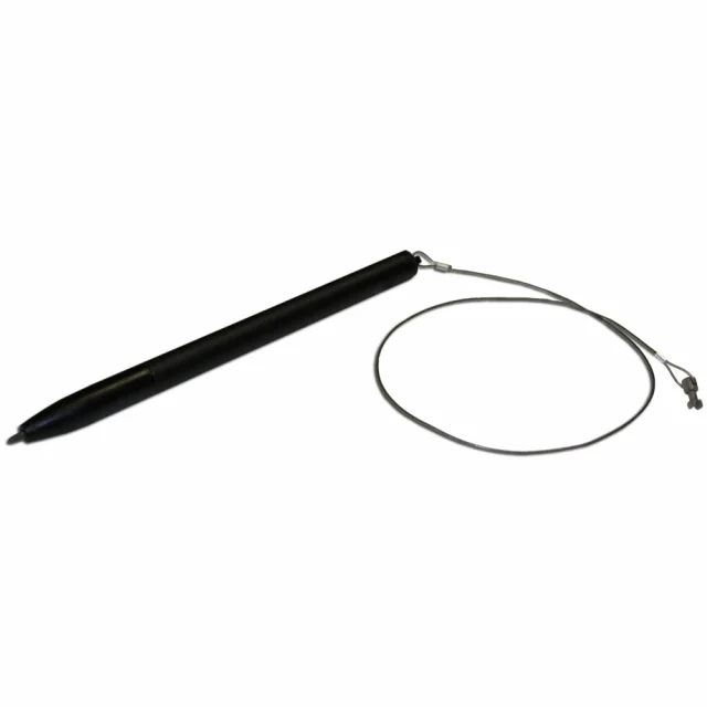 Topaz P-T112-B Pen with Steel Tether for SignatureGem 4x5 Pad