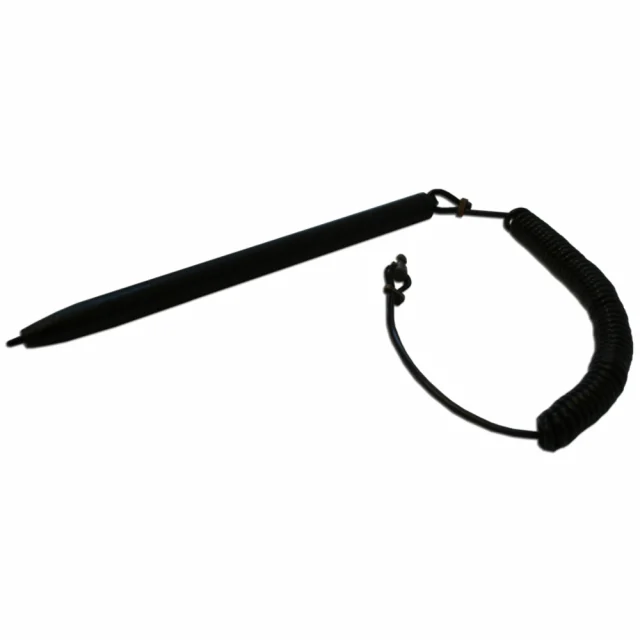 Topaz P-TS03-B Pen with Curly Tether for SigLite Slim 1x5 Pad