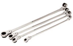 4 Pc. XL Ratcheting Wrench Set