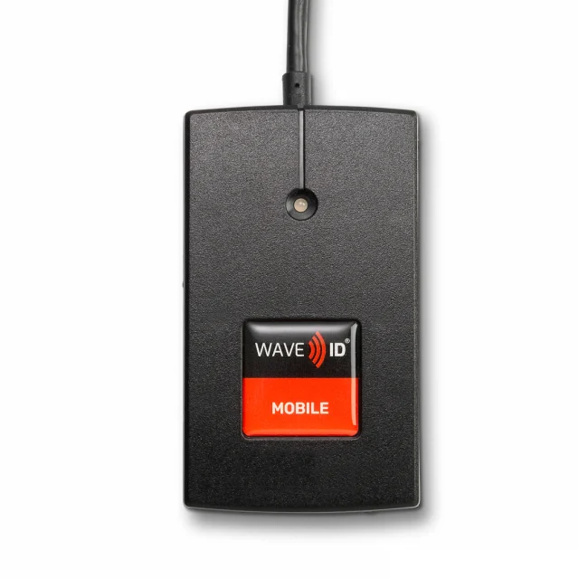 RF IDeas RDR-30581BKU-SFT Wave ID Plus Keystroking Safetrust Reader