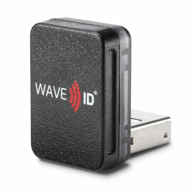 RF IDeas RDR-6312AKU-V2 Wave ID Nano SDK Indala Black Vertical