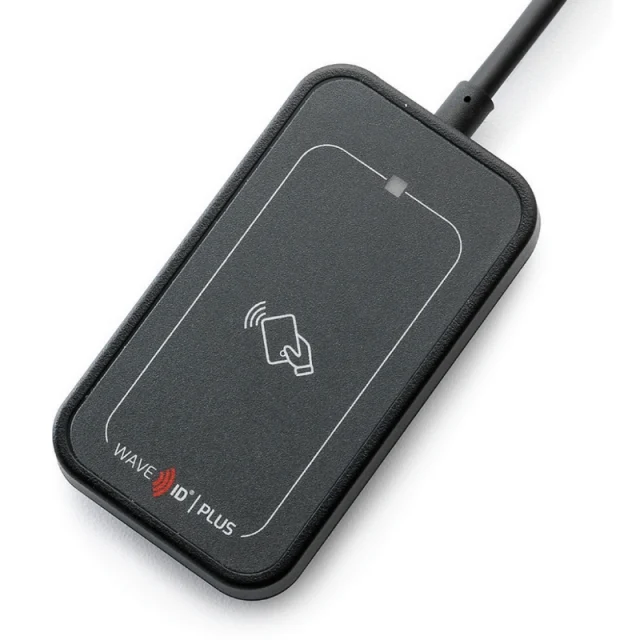 RF IDeas RDR-80031BKU Wave ID Plus Mini Black Keystroke USB Reader
