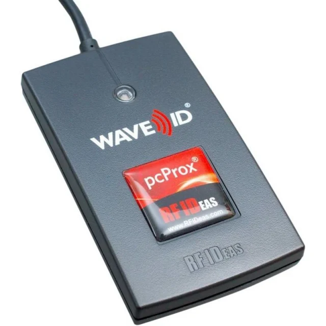 RF IDeas RDR-80081AKU-ICE Wave ID Plus Keystroke HID USB Reader