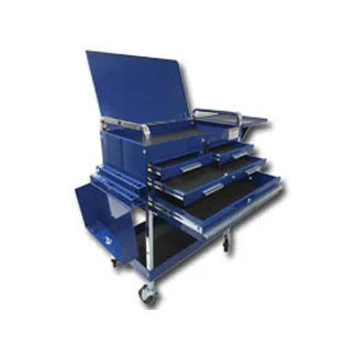 Deluxe Service Cart - Blue