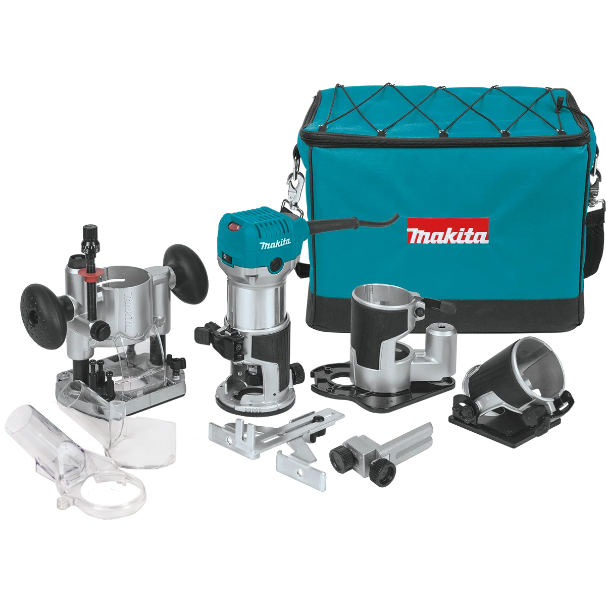 MAKITA 1‑1/4 HP* Compact Router Kit