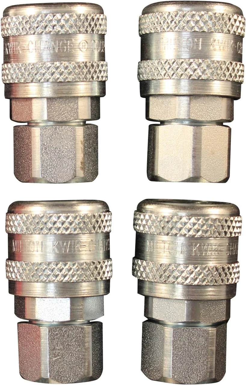 Milton S-775-4 1/4" FNPT A Style Coupler - Pack of 4