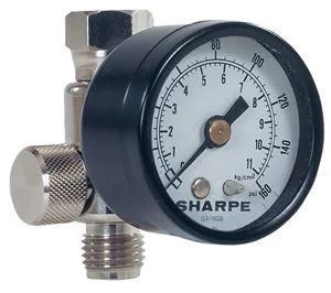 High-Volume Air Adjusting Valve with Gauge