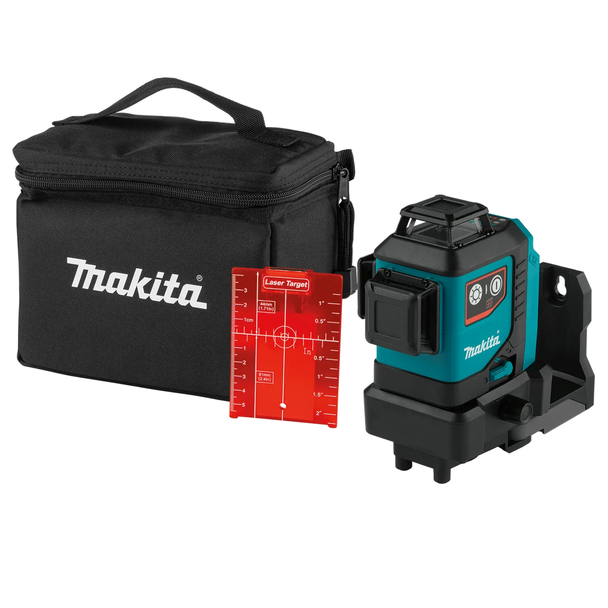 MAKITA 12V MAX CXT® Self‑Leveling 360° 3‑Plane Red Laser (Tool Only)