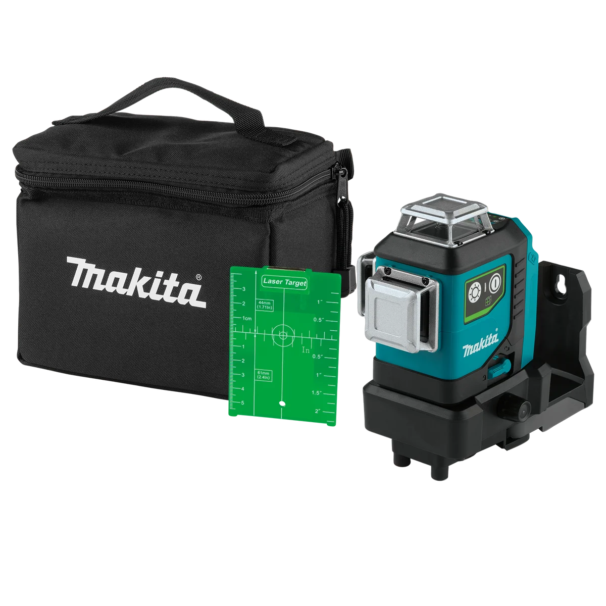 MAKITA 12V MAX CXT® Self‑Leveling 360° 3‑Plane Green Laser (Tool Only)