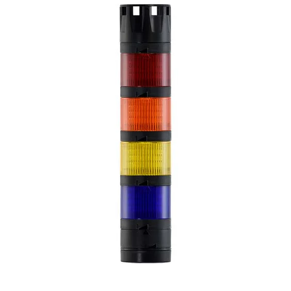 CTI SL3-24-BYAR-B Stacklight 3 Light Tree 24v Flashing, 4-Way