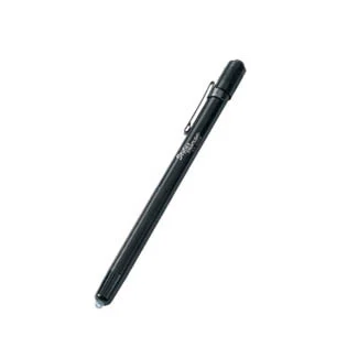 Stylus and #8482, 3 Cell Black Flashlight w/ Blue LED-1