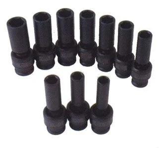 10pc Universal Deep Impact Socket Set Metric 6pt
