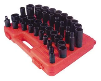 39pc 1/2 in dr. Master Impact Socket Set SAE