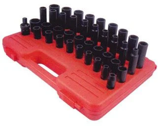 39pc 1/2 in dr. Master Impact Socket Set
