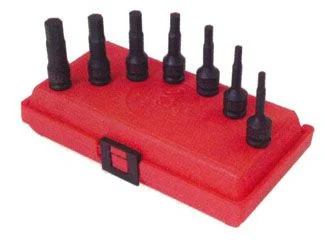 7pc 3/8 in dr. Hex Impact Socket Set (SAE), 3647