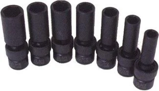 10pc 3/8 in dr. Universal Deep Impact Socket Set (Metric)