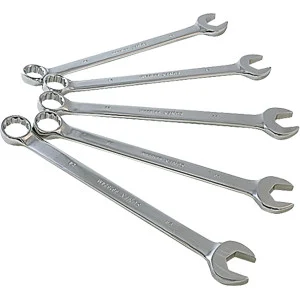 5 Piece Metric Full Polish V-Groove Wrench Set SUN9918M