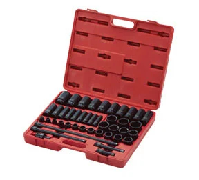 Sunex Tools 43 Pc. 1/2" Drive SAE Impact Socket Master Set SUU-2568