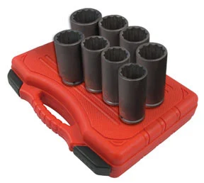 8 pc. 12pt Spindle Nut Socket Set SUN2835