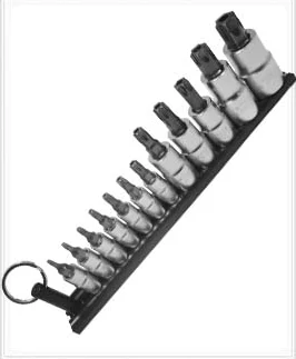Durston Manufacturing Co TMS-TRTORX Tamper Resistant Torx Set - 12 Piece